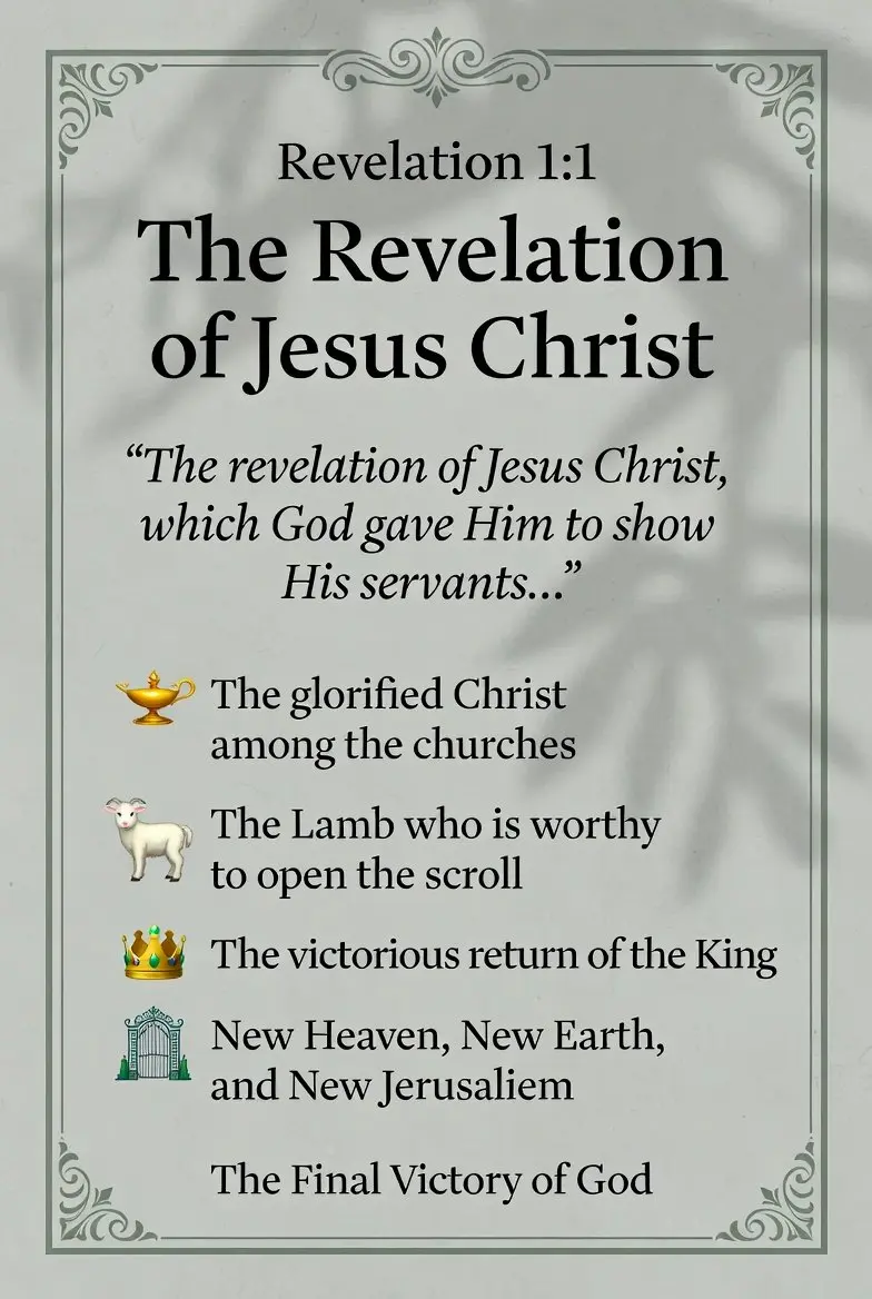 The Revelation of Jesus Christ